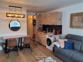 Studio rénové avec cabine pour 4 pers, calme à Le Grand-Bornand - FR-1-458-199